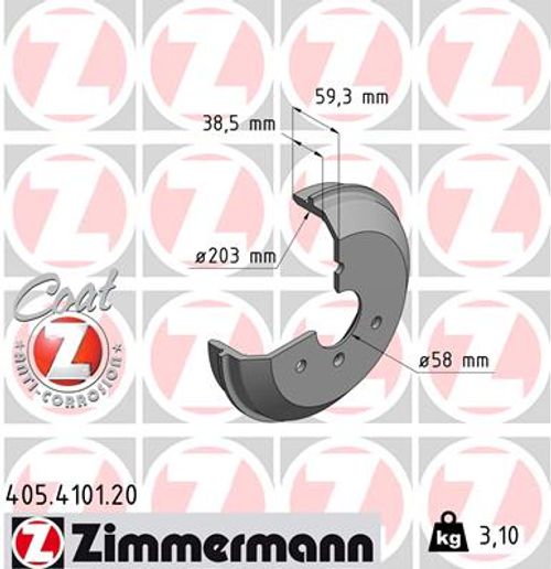 Image du produit pour Tambour de frein COAT Z