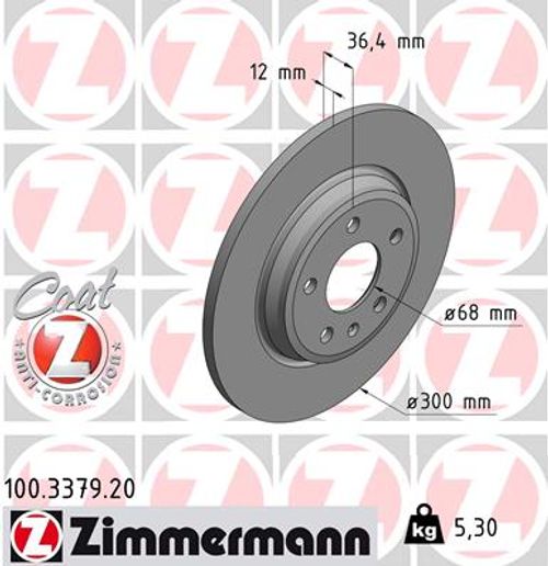 Image du produit pour Disque de frein COAT Z