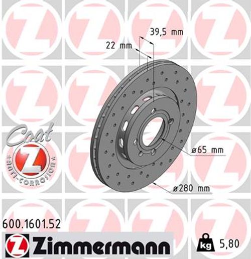 Image du produit pour Disque de frein DISQUE DE FREIN SPORT COAT Z
