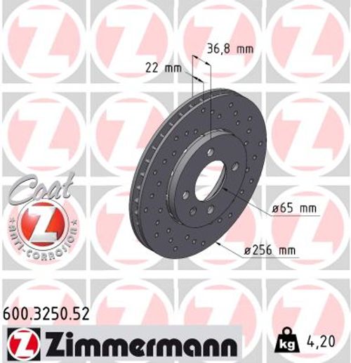 Image du produit pour Disque de frein DISQUE DE FREIN SPORT COAT Z